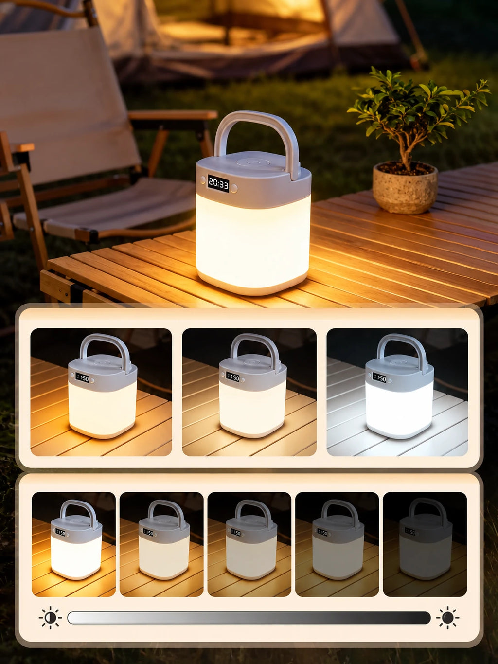 Rechargeable 360° Camping Lantern