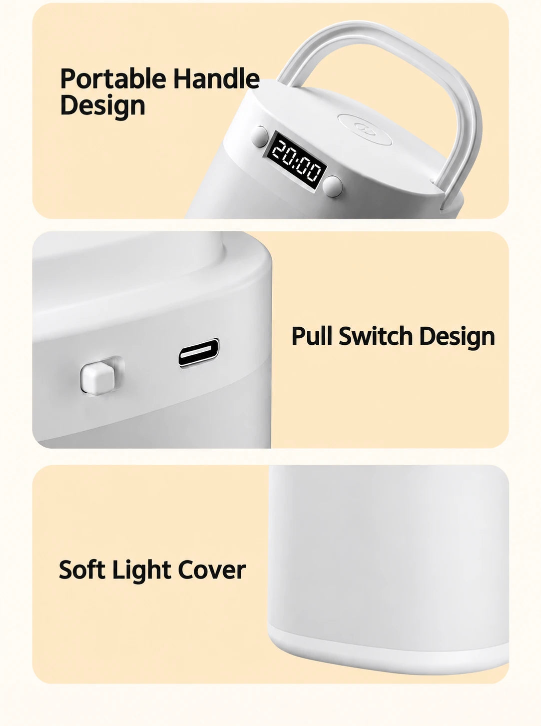 Rechargeable 360° Camping Lantern