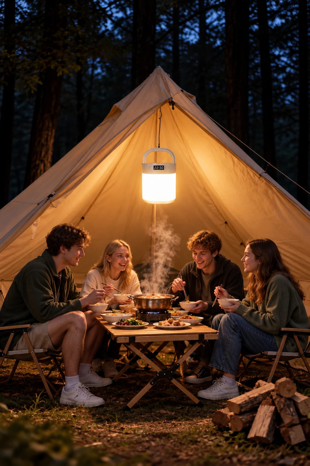Rechargeable 360° Camping Lantern