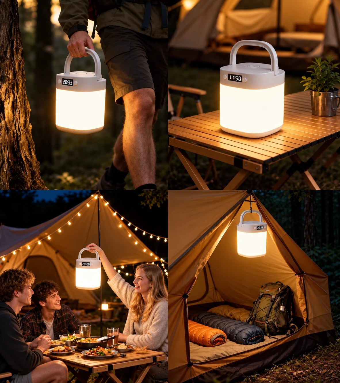 Rechargeable 360° Camping Lantern