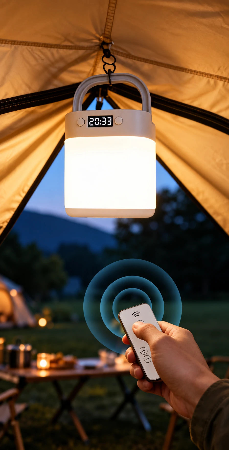 Rechargeable 360° Camping Lantern