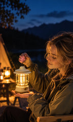 Dimmable Retro Camping Lantern
