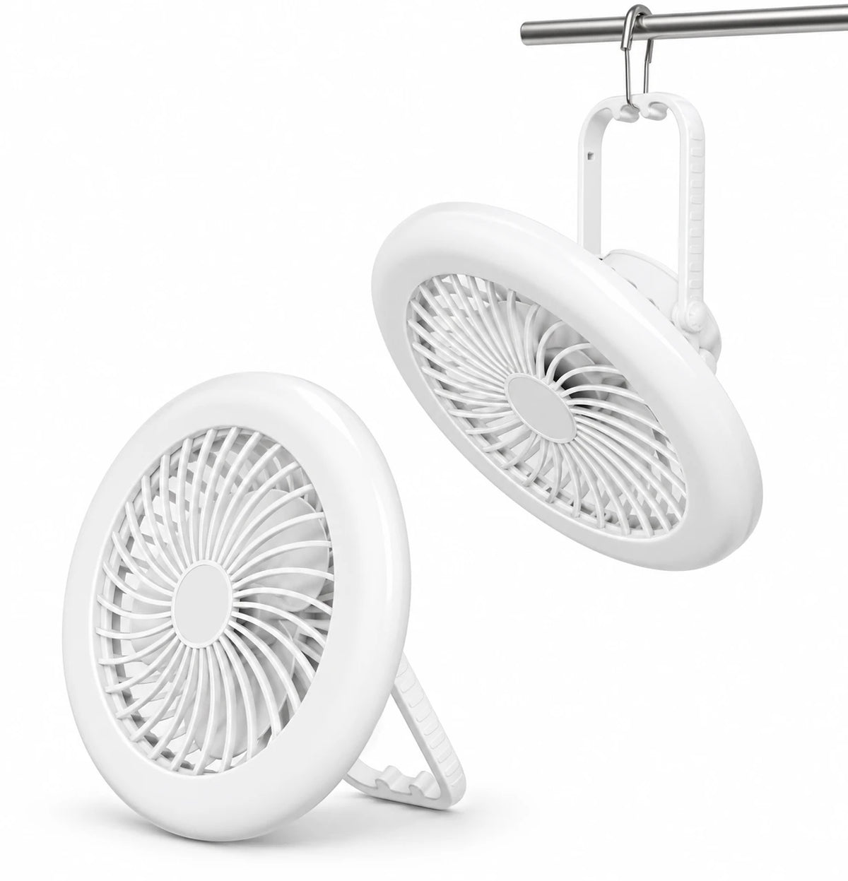 Rechargeable Tent Fan Light