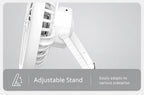 Rechargeable Tent Fan Light