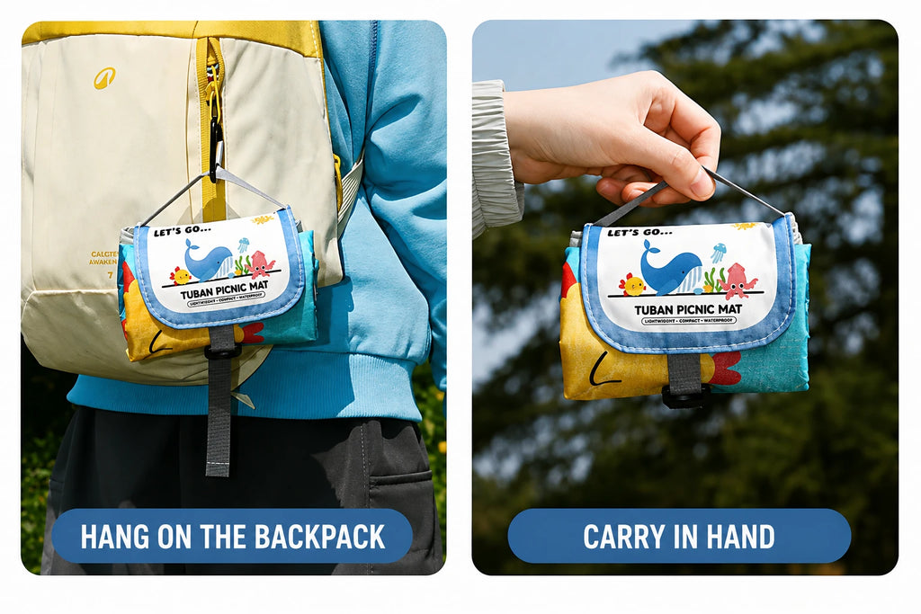 Portable Foldable beach blanket