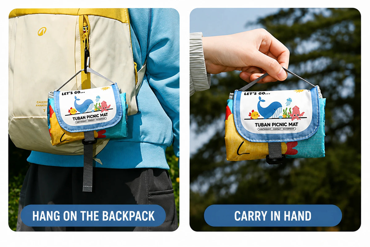 Portable Foldable beach blanket