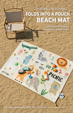 Portable Foldable beach blanket