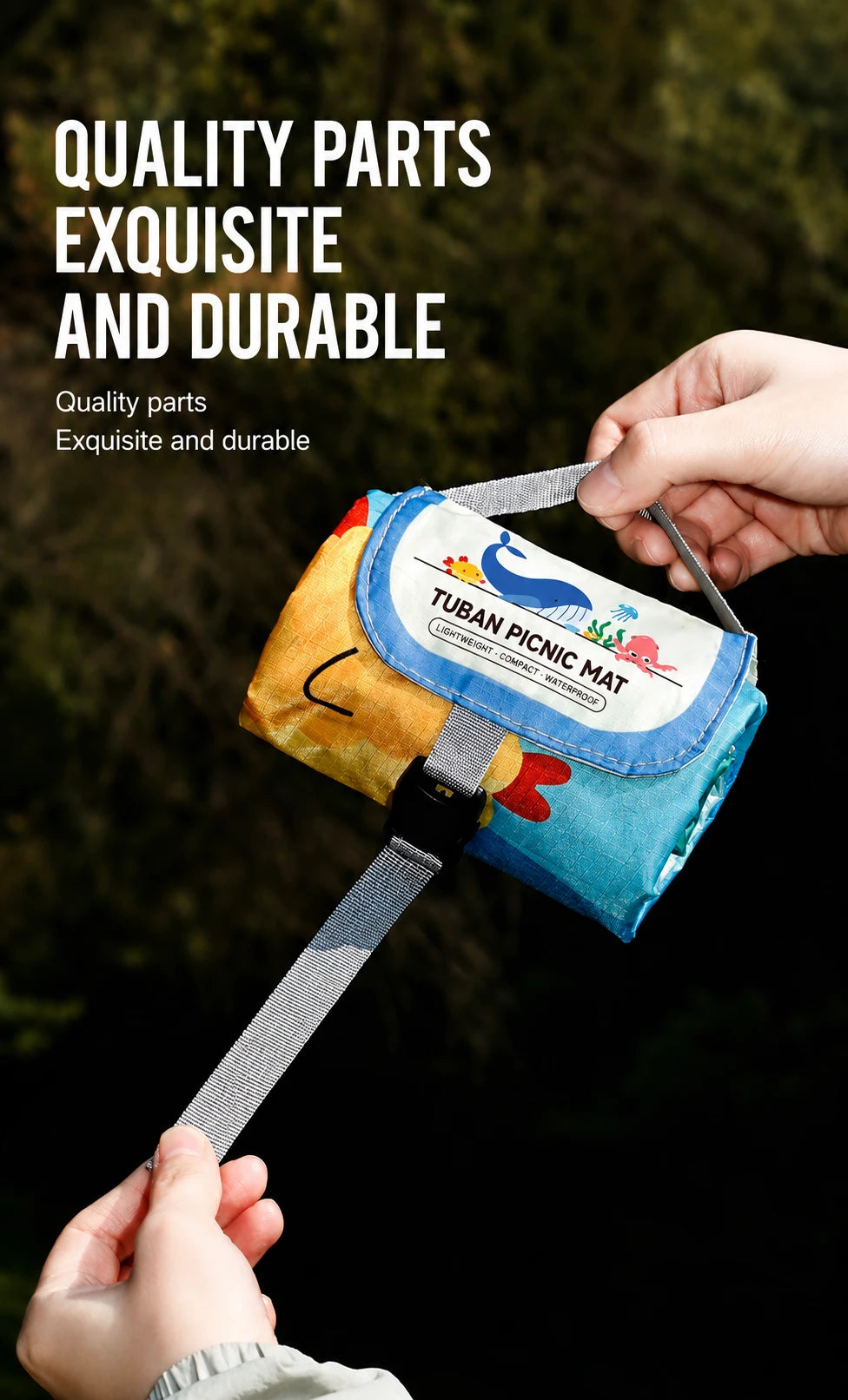 Portable Foldable beach blanket