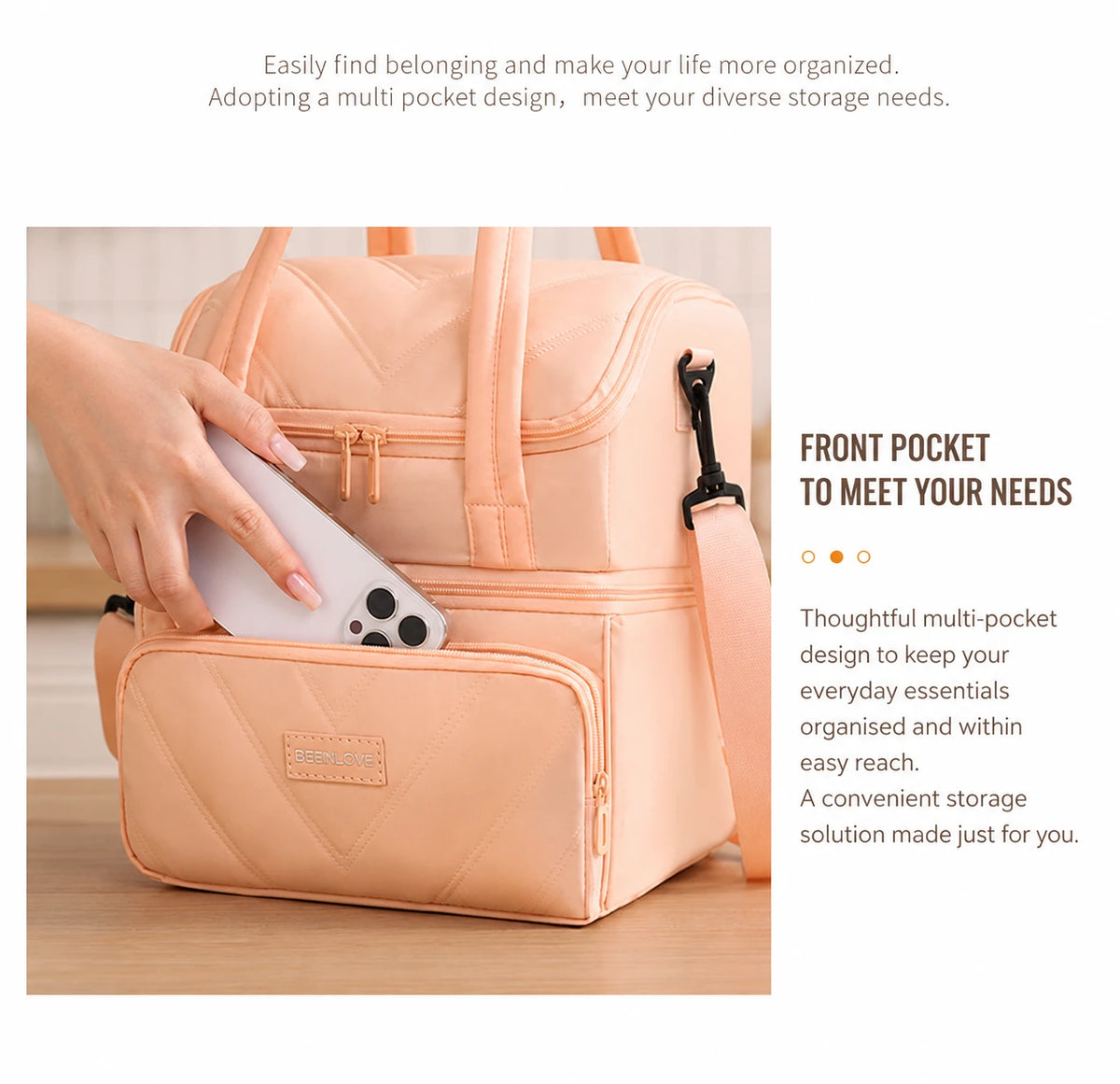 Backpack with Cool Bag