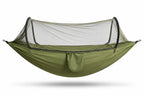 Outdoor Camping Hammock for Adults, Kids, Mosquito Protection, Anti-Side Flip