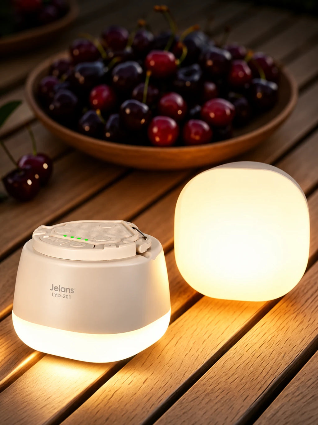 Camping Lantern with Battery Display