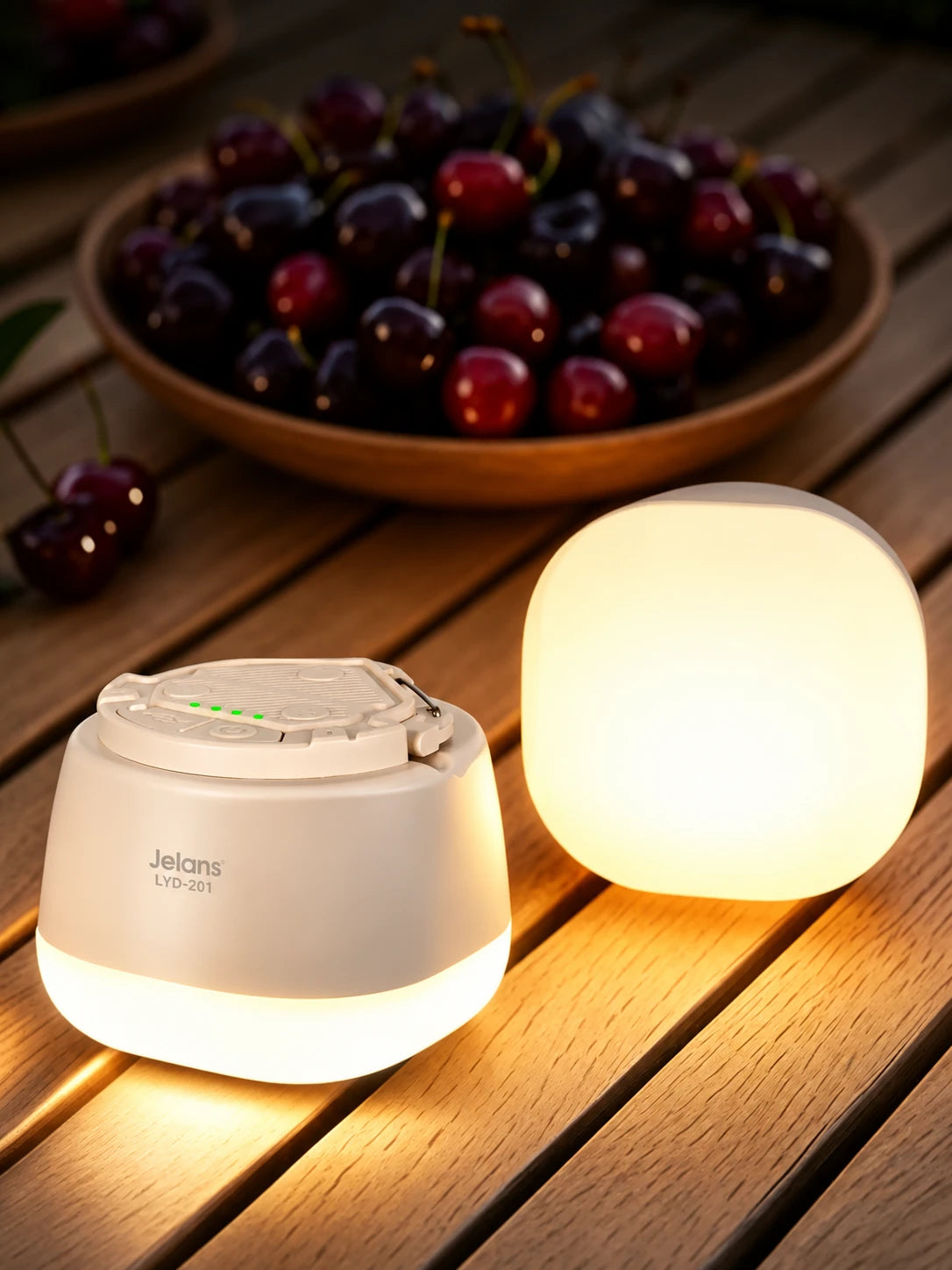 Camping Lantern with Battery Display
