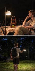 Camping Lantern with Battery Display